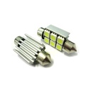 Lampadina Led Siluro Canbus T11 C5W 36mm 6 SMD 5050 12V Luci Targa Con Dissipatore