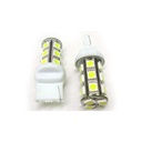 Lampada Led T20 W21W 7440 18 Smd Bianco Luci Frecce Retromarcia 12V