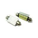 Lampadina Led Siluro Canbus T11 C5W 42mm 8 SMD 5050 12V Luci Targa Con Dissipatore