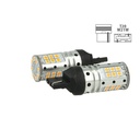 Lampada Led T20 W21W WY21W 7440 Canbus 12V 25W Reale Arancione Per Frecce No Errore 32 Smd 3030