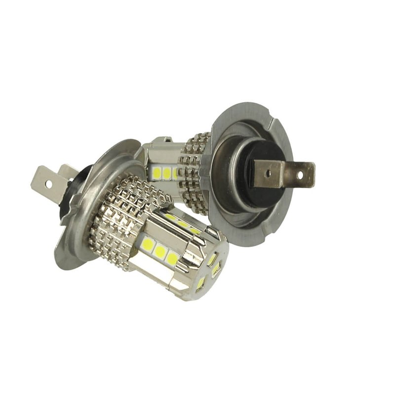 Lampada Led H7 12V 45W Bianco No Polarita Super Luminoso 1000 Lumens