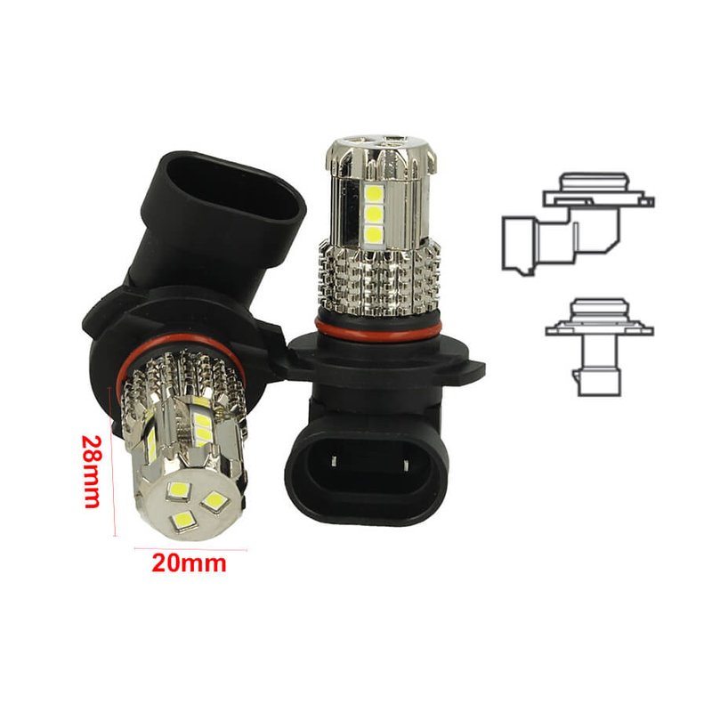 Lampada Led 9006 HB4 12V 45W Bianco Super Luminoso 1000 Lumens