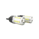 Lampada Led T20 Per Luci Diurne Fiat Nuova 500 Alfa Mito Opel Insignia Peugeot 208 W21/5W 7443 21 Smd 5730 Super Bianco Luminoso