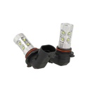 Lampada Led HB4 9006 P20d 50W 12V 24V Per Fendinebbia Super Potente e Bianco Xenon 10 Smd Cree Da 5W