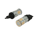 Lampada Led 3156 T25 P27W W2.5x16d Canbus 12V 25W Reale Arancione Per Frecce Auto Americano No Errore