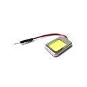 Pannello Lampada Led COB 18 Chip 12V 3,6W 27X18mm Siluro T11 Regolabile T10 W5W BA9S T4W