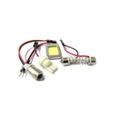 Pannello Lampada Led COB 18 Chip 12V 3,6W 27X18mm Siluro T11 Regolabile T10 W5W BA9S T4W