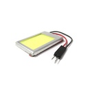 Pannello Lampada Led COB 24 Chip 12V 4,8W 38X27mm Siluro T11 Regolabile T10 W5W BA9S T4W