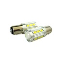 Lampada Led BAY15D 1157 P21/5W 12V 24V 21 Smd 5730 Super Bianco Luminoso Luci Posizione e Stop Auto Camion