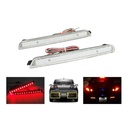 Kit 2 Fanali Posteriori A Led Trasparente Per Mazda 3 Axela BK Rear Bumper Tail Brake Reflector Light