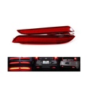 Kit 2 Fanali Posteriori A Led Rosso Honda CR-Z ZF1 Jazz Insight Acura TSX Sostituzione Riflettore Catarifrangente