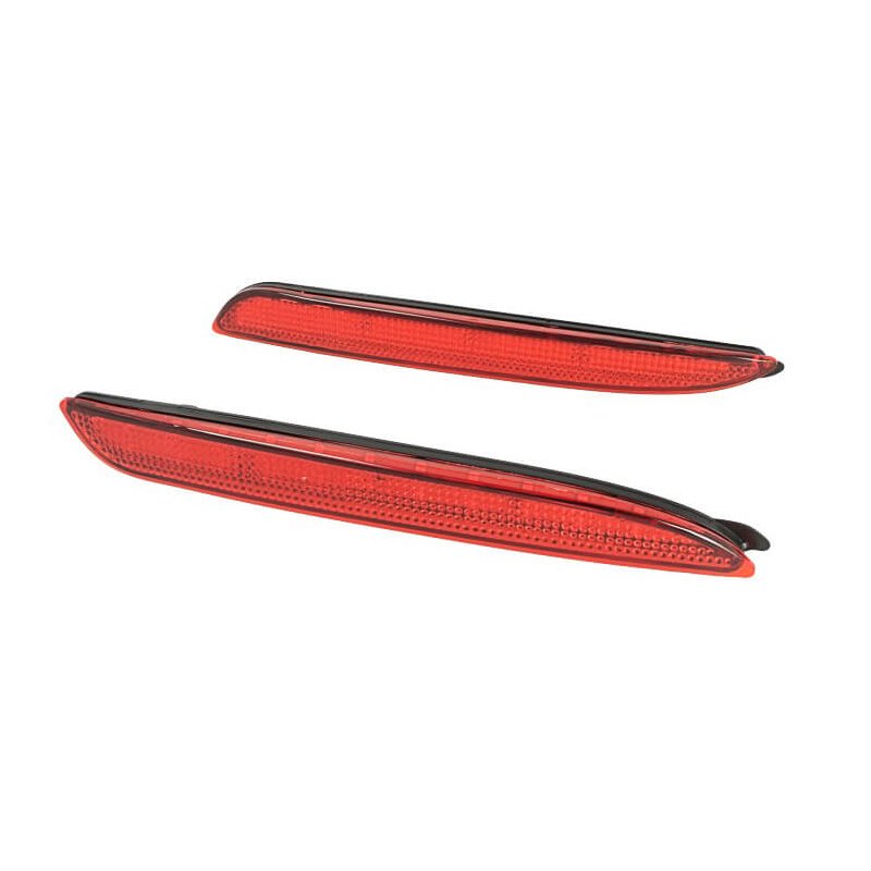 Kit 2 Fanali Posteriori A Led Rosso Per Mazda 3 Sostituzione Riflettore Catarifrangente Originale Rear Bumper Tail Brake Reflector Light