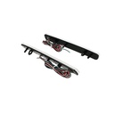 Kit 2 Fanali Posteriori A Led Trasparente Per Land Rover Discovery 3 4 Range Rover Sport L320