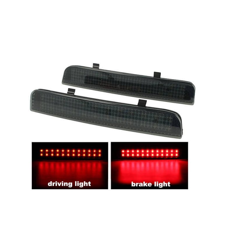 Kit 2 Fanali Posteriori A Led Nero Fume Per Land Rover Freelander 2 Range Rover L322