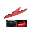 Kit 2 Fanali Posteriori A Led Rosso Per Tesla Model S Sostituzione Catarifrangente Riflettore Originale Rear Bumper Tail Brake Reflector Light