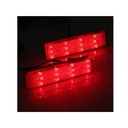 Kit 2 Fanali Posteriori A Led Nero Fume Per Opel Vauxhall Vivaro Movano Renault Master Trafic Nissan Primastar