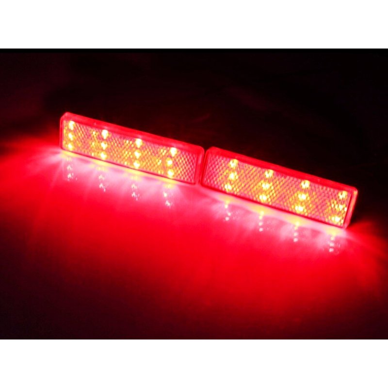 Kit 2 Fanali Posteriori A Led Trasparente Con Luce Bianco Rosso Per Opel Vauxhall Vivaro Movano Renault Master Trafic Nissan Primastar