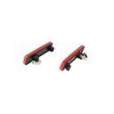 Kit 2 Fanali Posteriori Catarifrangente Rosso Riflettore Per Opel Vauxhall Vivaro Movano Renault Master Trafic Nissan Primastar