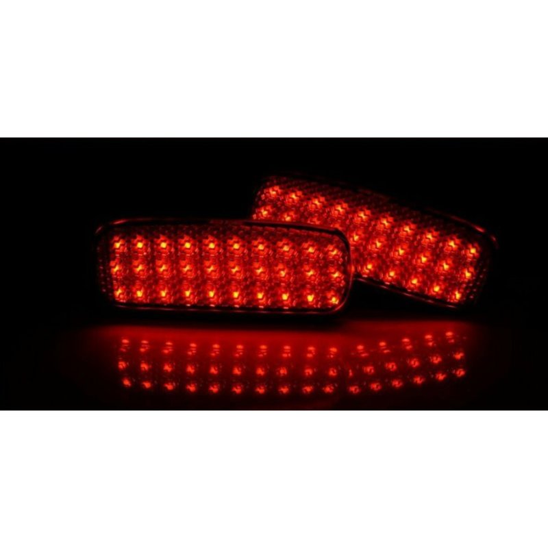 Kit 2 Fanali Posteriori A Led Nero Fume Per Peugeot 107 206 607 Expert Fiat Scudo Citroen