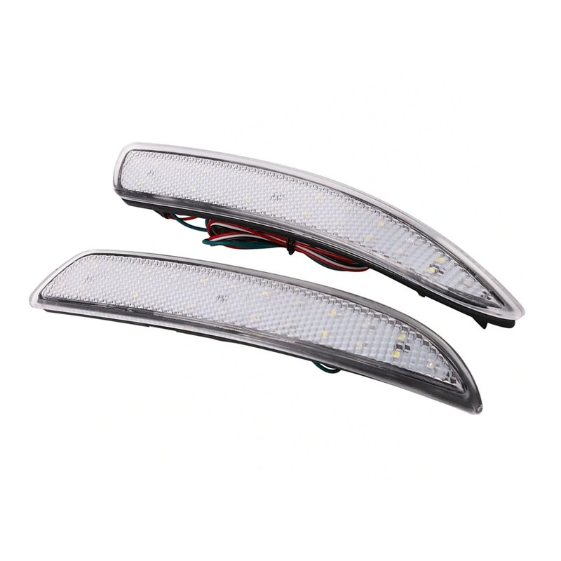 Kit 2 Fanali Posteriori A Led Trasparente Luce Bianco Rosso Per BMW E70 E71 X5 X6 2007-2013