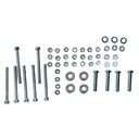 Kit di Fissaggio per Barre Portatutto da Tetto Delta/Omega per Auto Modello 000106100000 FIX205FP Made in Italy