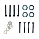 Kit di Fissaggio per Barre Portatutto da Tetto Delta/Omega per Auto  Modello 000106700000 FIX209FP Made in Italy