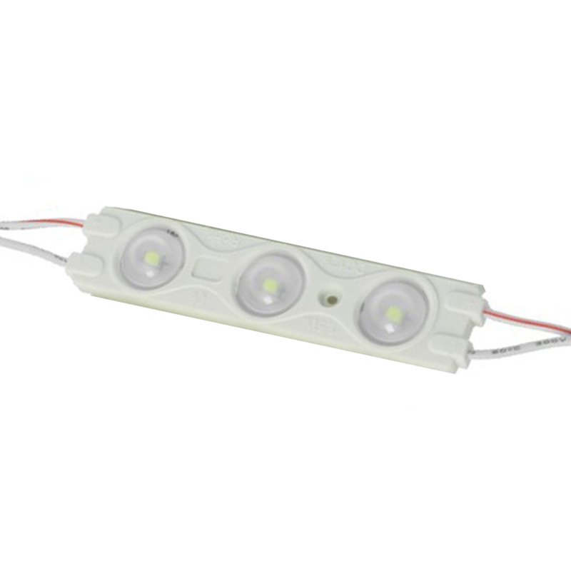 Modulo Mattone LED 3 SMD 2835 Bianco Freddo 12V IP67 Con Lente Ingrandimento 160 Gradi SKU-5125