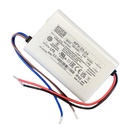 MeanWell APV-25-24 Alimentatore 25W 24V 1,05A IP30 Input 220V e 110V