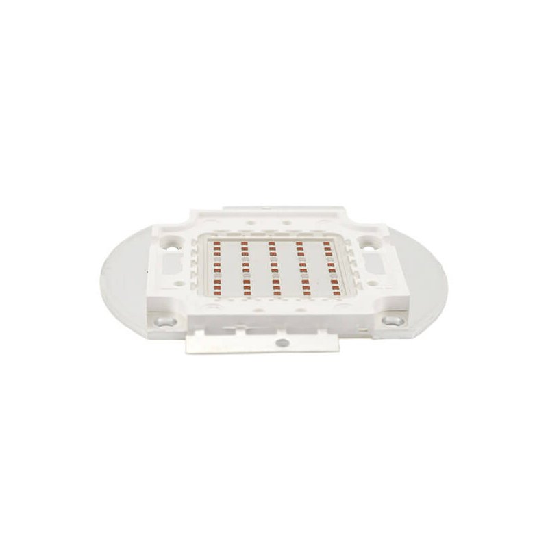 Led Cob 50W Coltivazione Piante e Fiori Grow Led Chip 1750mA DC 22-25V Spettro 440nm-660nm Per Fiorai Agricoltori