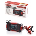 Caricabatterie per Auto 12V 6A Ricarica Batteria Auto Moto 12V 4Ah-100Ah Schermo LCD