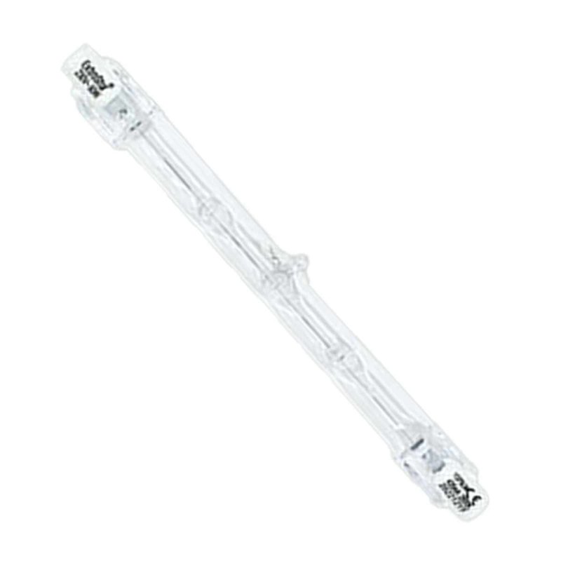 2 PZ Lampade Alogena Dimmerabile R7S 118mm 80W 1375 Lumen Bianco Caldo 2800K