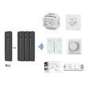 Telecomando RF 2.4GHz Mono Canale Dimmer Ultra Slim Magnetico Compatibile Con Alimentatore Skydance