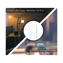 Interruttore Da Parete Wireless WiFi + RF 433 Con 2 Tasti Attacco Semplice Dove Si Vuole Senza Fili