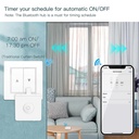 Fingerbot Smart Switch Toggle Pulsante Intelligente Pusher con Controllo Touch Bluetooth Compatibile con Smart Life/Tuya APP Alexa/Google Home e Controllo Timer