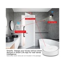 Multi Mode Gateway ZigBee 3.0 WiFI 2.4G Bluetooth Mesh 3 In 1 Con APP Tuya Smart Life Rotondo Elegante