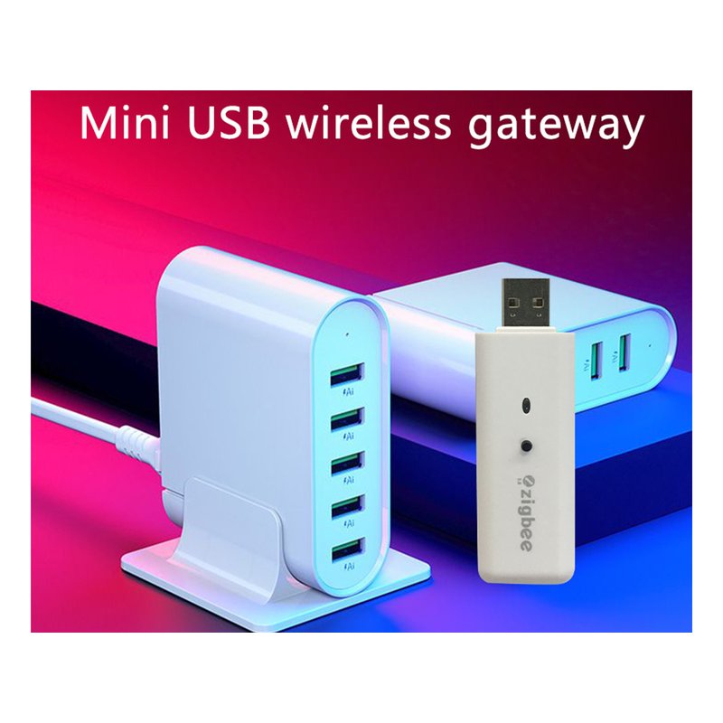 Gateway ZigBee USB Wireless Senza Cavo ZigBee 3.0 Hub Bridge APP Tuya Smart Life