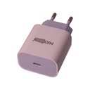 Alimentatore USB C da 20W Ricarica Veloce PD20W Bianco per SmartPhone Tablet Console e Ecc