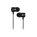 Auricolari con Filo Jack 3,5mm Cuffia Con Microfono Cavo 1,2M Nero