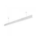 Lampada Led Lineare A Sospensione Slim 120cm 40W Corpo Bianco Neutro 4000K Allungabile Chip Samsung  SKU-21376