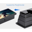 Lente Ingrandimento Smartphone 8'' Per Ingrandimento Schermo Cellulare Supporto Pieghevole