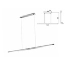 Lampada Led A Sospensione Moderno Designer Sleek Lunghezza 1220mm 24W 4000K SKU-3891