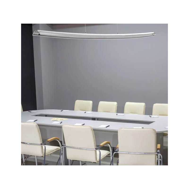 Lampada Led A Sospensione Moderno Designer Bend 18W Con Vetro Lungehzza 985mm 4000K SKU-3898