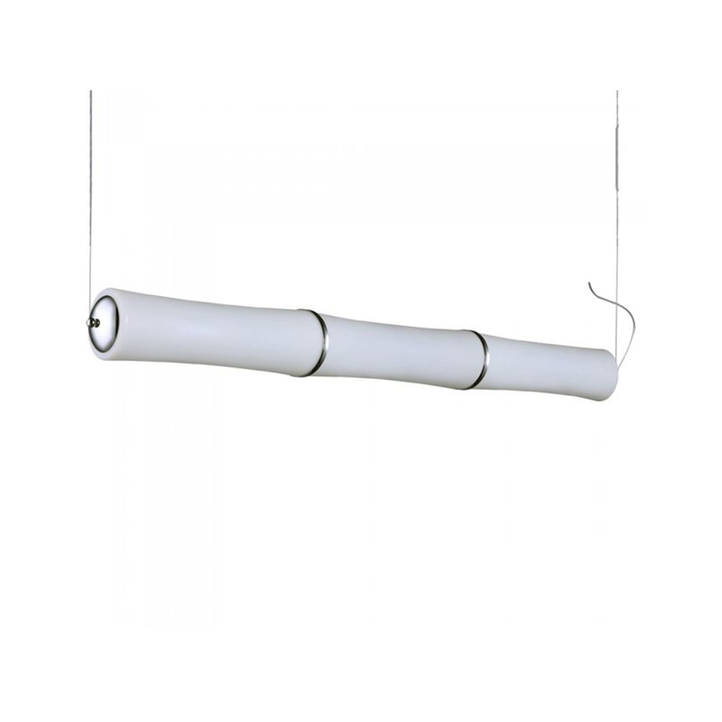 Lampada Led A Sospensione Moderno Forma 3 Canne Bambu Lunga 1310mm 52W 3000K Dimmerabile Triac Dimmer SKU-3979