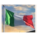 Bandiera Italiana Italia 145X90cm In Tessuto Poliestere Con Passante Per L'Asta