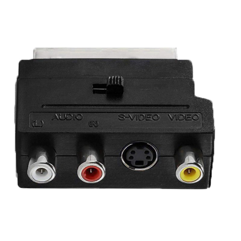 Convertitore Adattatore Da SCART A SVHS/RCA Per Grabber Convertitore VHS