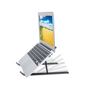 Supporto Notebook Regolabile Supporto Laptop Scrivania Pieghevole Design Ergonomico Stabile In ABS