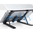 Supporto Notebook Regolabile Supporto Laptop Scrivania Pieghevole Design Ergonomico Stabile In ABS