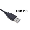 HUB USB a 4 Porte USB 2.0 Cavo 20cm Forma Rotondo