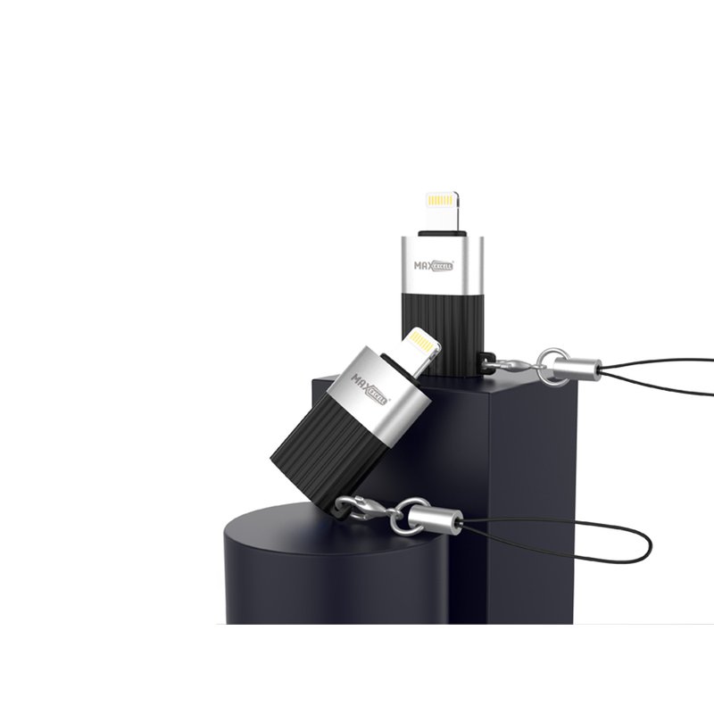 Adattatore Da USB-A Femmina a Lightning Maschio Con Portachiave Incluso