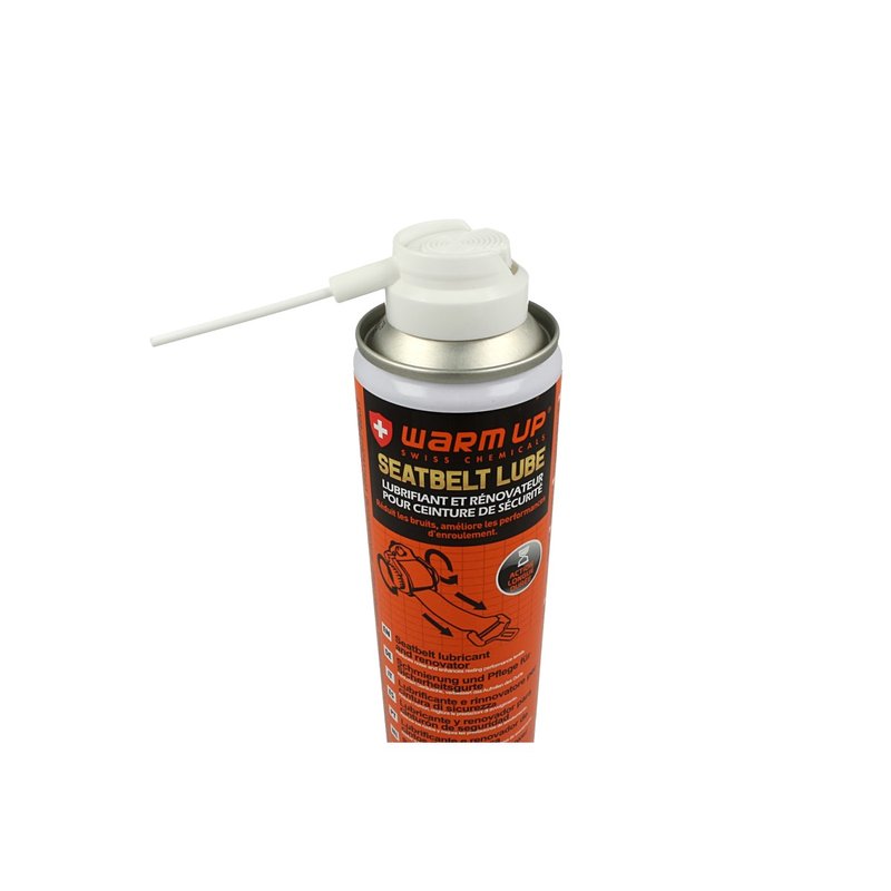 WARM UP SBL300 Lubrificante Rinnovatore Per Cinture di Sicurezza Seatbelt Lube 300ml